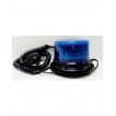 PILOTO LANZA-DESTELLOS LED AZUL. BASE MAGNETICA