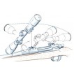 Monturas APEL Blue-line para REM 700 - 30mm. bajas