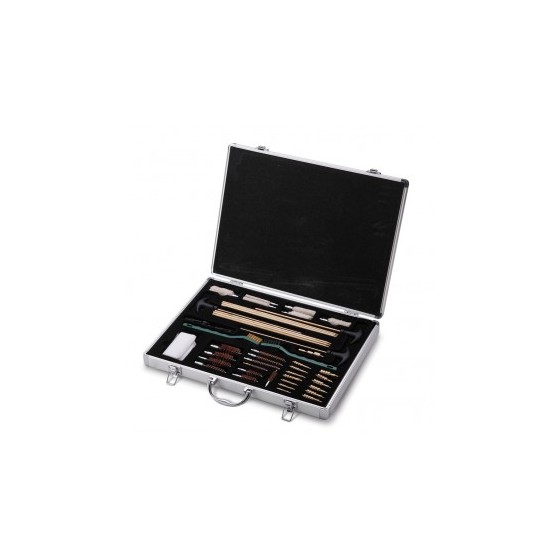 KIT LIMPIEZA TODOS LOS CALIBRES MALETA INOX.
